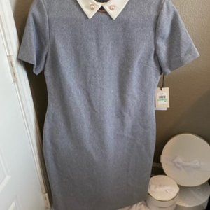 GREY IVANKA TRUMP DRESS